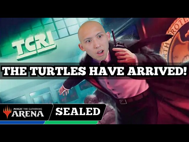 THE TURTLES HAVE ARRIVED! | Teenage Mutant Ninja Turtles Early Access Sealed | MTG Arena