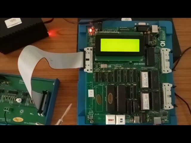 DAC Interface using ESA 8086 Microprocessor
