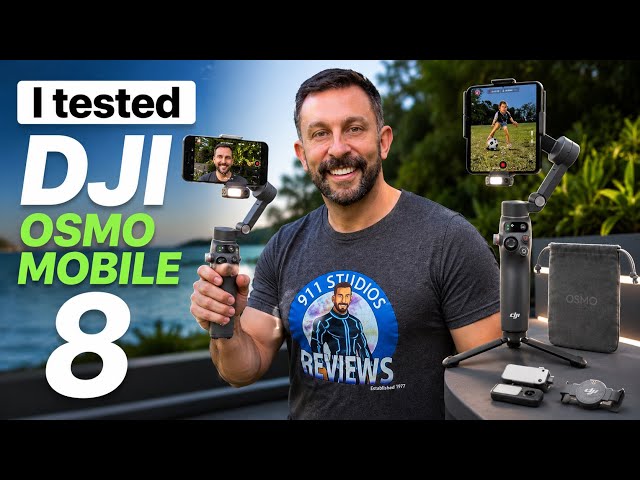 DJI Osmo Mobile 8 Tracking Fill Light Combo - One Year Later: Is the Osmo Mobile 8 Still Worth It?