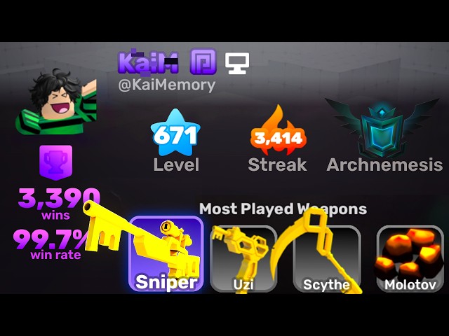The #1 Sniper in Rivals.