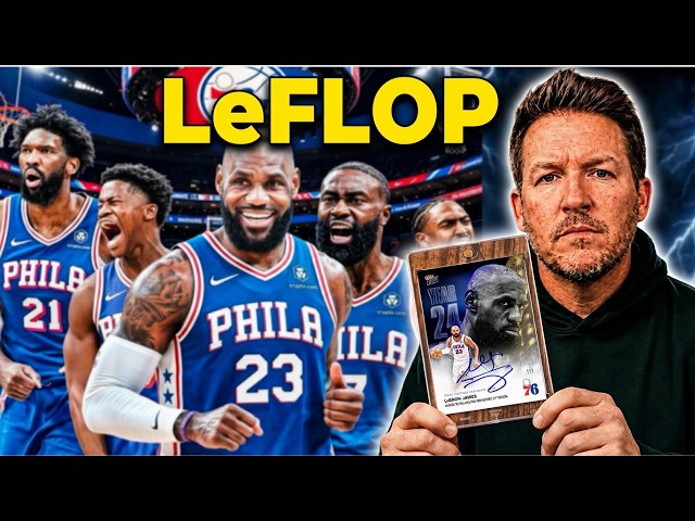 Lebron James is a SIXER. Card Hobby EXPLODES