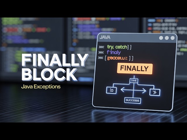 Java Tutorial: Finally In Java | Lecture 104