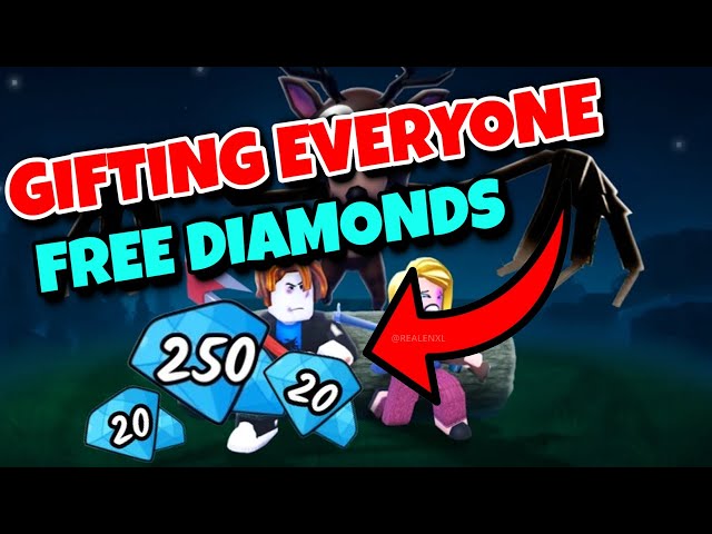 🔴 GIFTING FREE DIAMONDS TO EVERYONE! - 99 Nights in the Forest Live Giveaway (99 Nights Update)