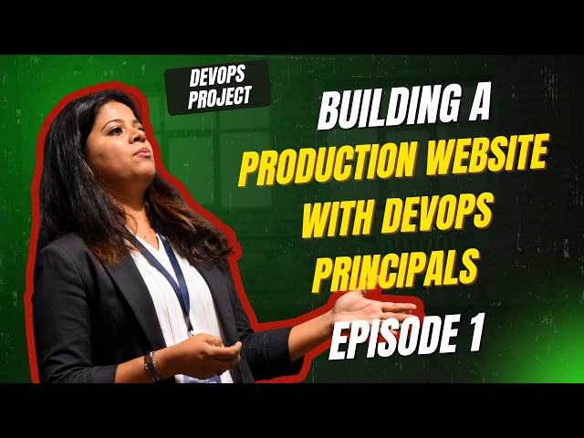 A Production-Ready Next.js Application | Complete DevOps Project Series | Episode 1 | #techwithher