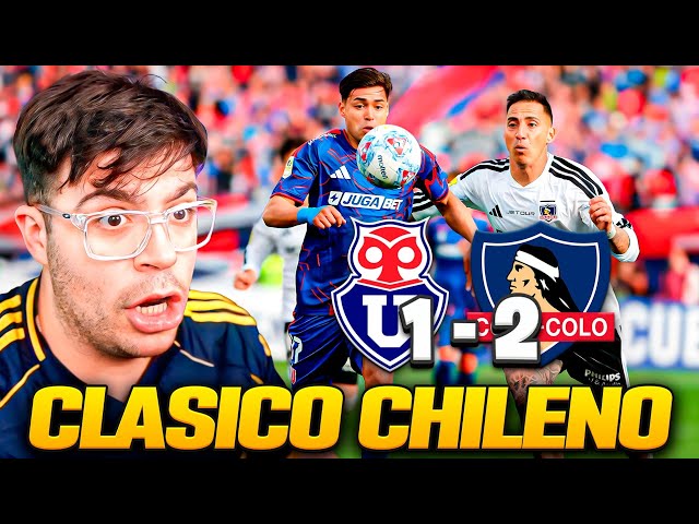 THE COBRA REACTS TO THE CHILEAN CLASSIC: COLO-COLO DEFEATS U DE CHILE 2-1.