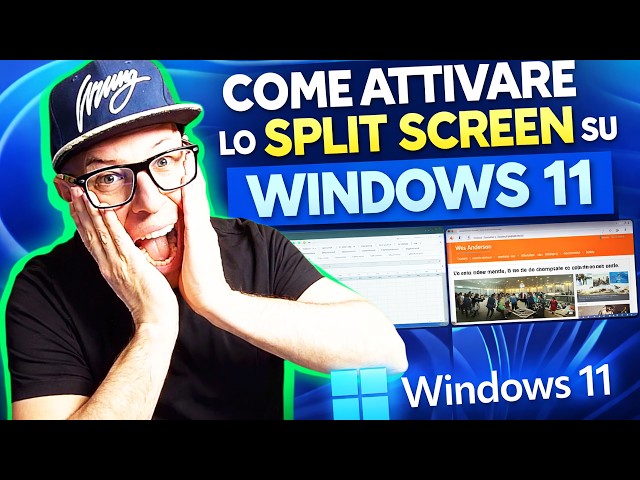 Come USARE LO SPLIT SCREEN (divisione schermo) su Windows 11 🖥️