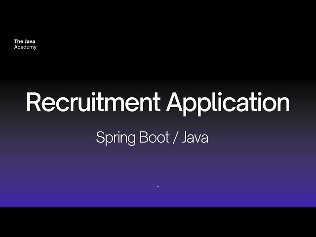 Build an Email Notification Service for a Job Recruitment Application | Java & Spring Boot Tutorial