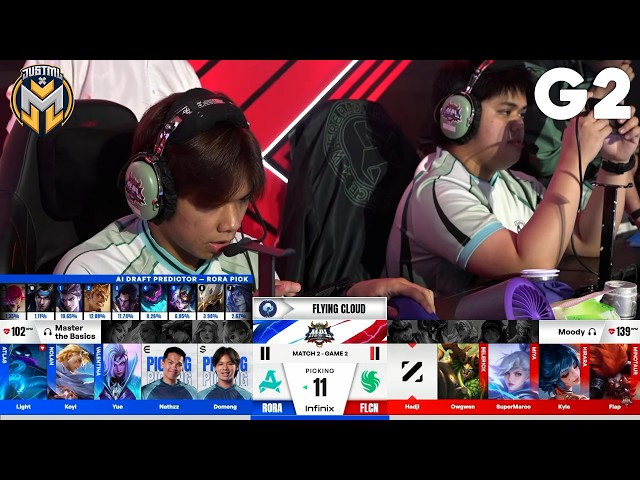 FALCONS vs AURORA | Game 2 | MPL PH S18 | WEEK 4 DAY 3