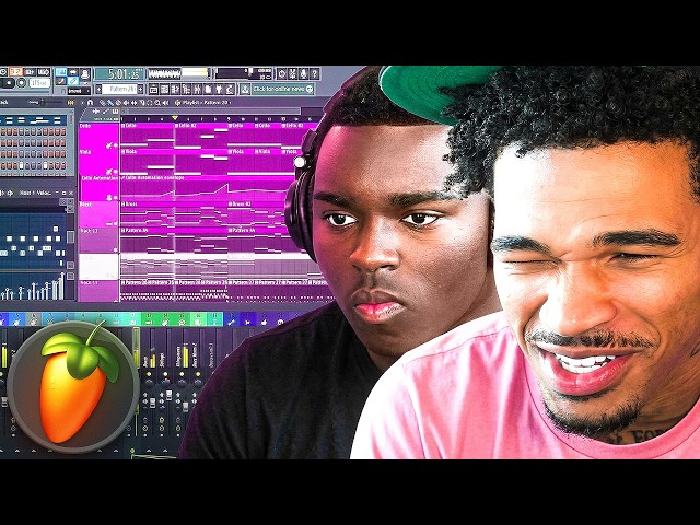 Slayr Makes A Beat Live On Plaqueboymax's Stream!