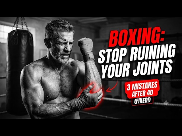 3 Boxing Mistakes That Destroy Your Joints After 40 (Stop Doing This!)