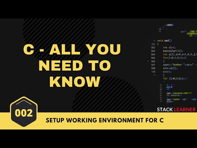 002.Setup Working Environment | C All You Need to Know | C Bangla Tutorial