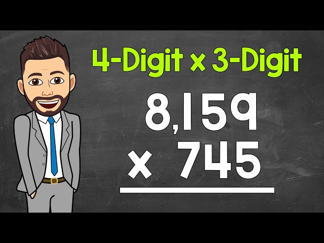 4-Digit by 3-Digit Multiplication | Practice Problems Included