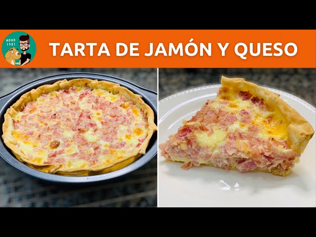 Cómo Hacer una Tarta de Jamón y Queso - Receta Fácil - Muy Sabrosa! / MONO 1981