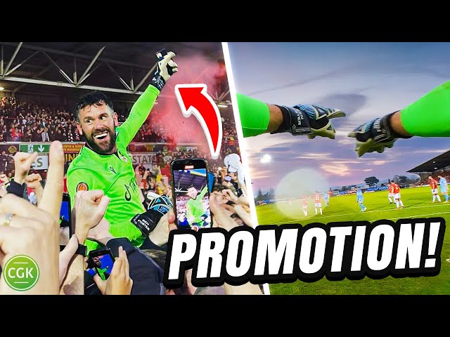 THE CHAMPIONS! Pitch Invasion & Chest Cam!