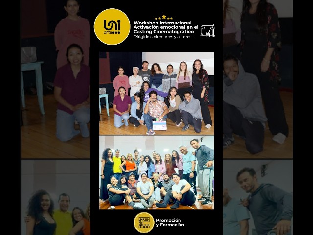 Uniarte Resumen Workshop Internacional de Casting Cinematográfico con Carlos "Fagüa"Medina