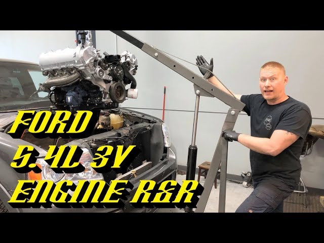 Ford 5.4L 3v Triton Engine Removal & Installation Part 1 of 2: Removing The Engine