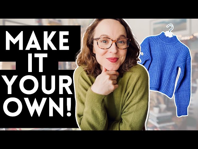 8 Simple modifications you can make to any sweater pattern!  ✄#knittingpodcast