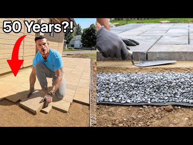 The Correct Way To Install Paver Walkway That Lasts 50 Years 