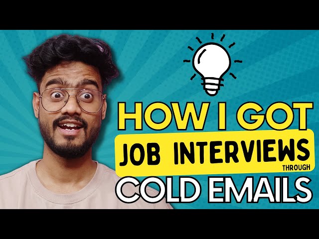 How I got Job Interviews through Cold Emailing ( Fresher + Exprienced )