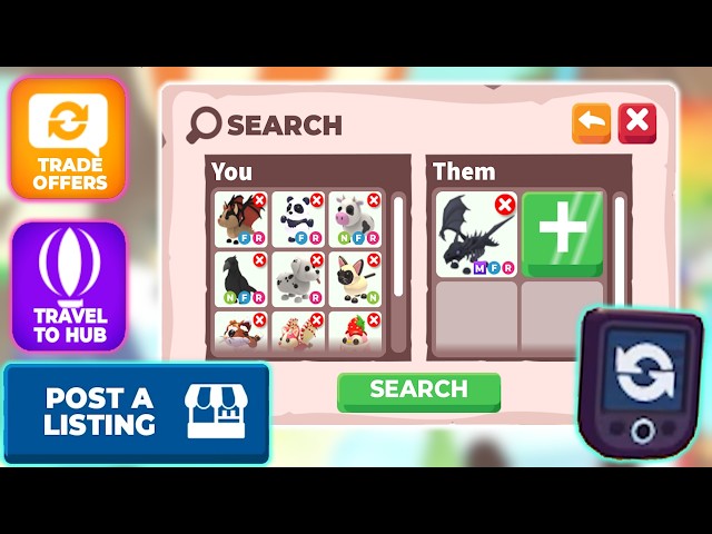 How to Use the Trading Hub! | Adopt Me Update Roblox | Riivv3r
