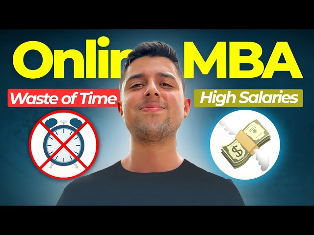 ONLINE MBA HIGH SALARIES OR WASTE OF TIME? Reality Check