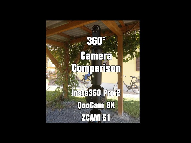360° Camera Comparison | Insta360 Pro 2 - VideoStitch Studio | See Description!