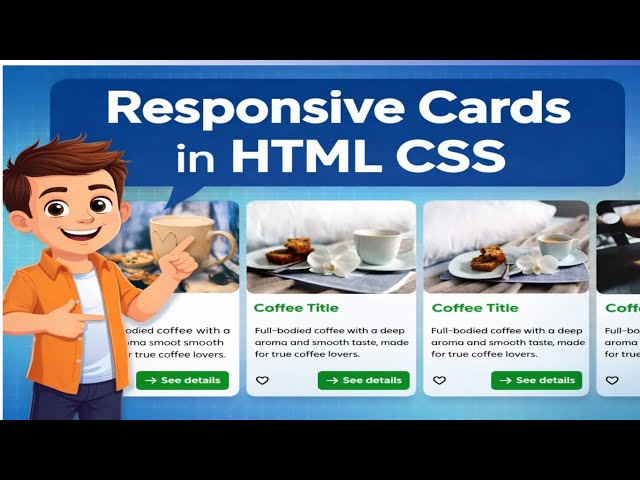 Responsive Cards in HTML & CSS | Product Card Design (Mobile Friendly)