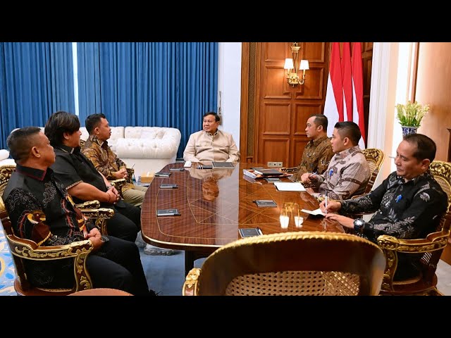 President Prabowo Receives Panglima Jilah, Merdeka Palace, August 28, 2026