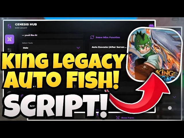King Legacy SCRIPT - Auto Farm Level, Auto Stats, Auto Raid & Auto Fruits!! (Mobile & PC) NO KEY!