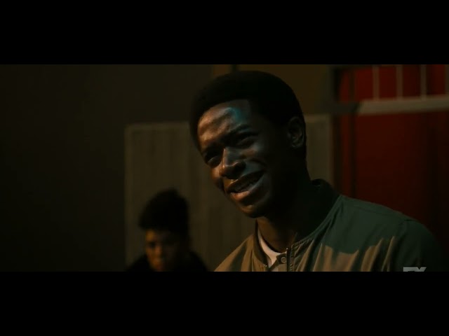 Snowfall Franklin in Manboy Going To War For Leon