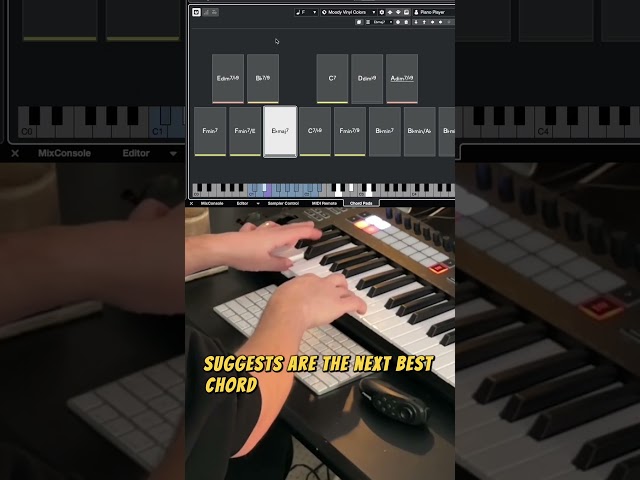 Create songs in minutes! Discover the magic of Chord Pads in Cubase! #shorts #cubase
