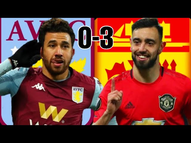 *LIVE* BRUNO AND GREENWOOD GOALS SMASH VILLA | ASTON VILLA VS MANCHESTER UNITED (0-3)