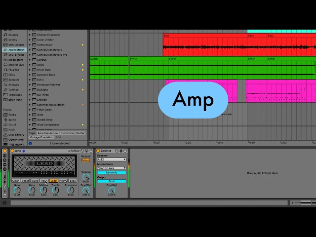 Ableton Live Tips: Amp