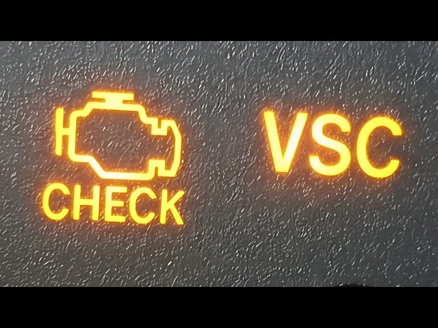 How to Fix & Reset Check Engine & VSC Warning Lights Stay On or Flashing | Check Engine Light On