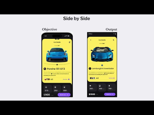 Luxury Car Rental App In Flutter  | 30 Days Of Android UI Development | Day 29