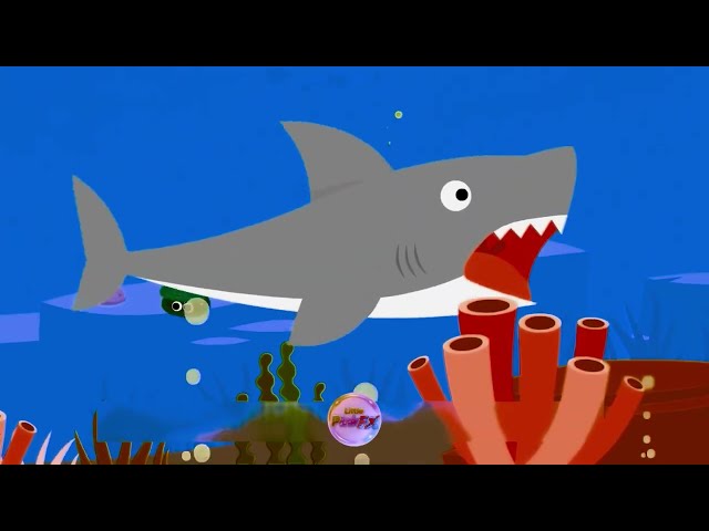 THIS IS IMPOSSIBLE!! REAL SHARK IS SCARED OF WHALE HE RUN! -Baby Shark(Sponsored By: Ecuavisa Csupo)