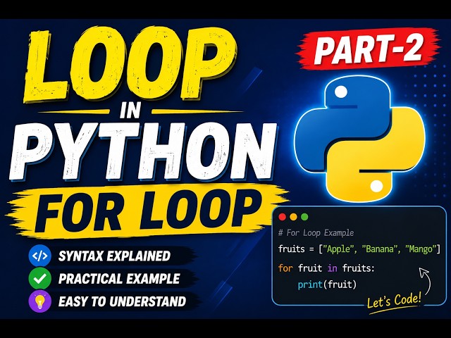 Loop in Python   for loop