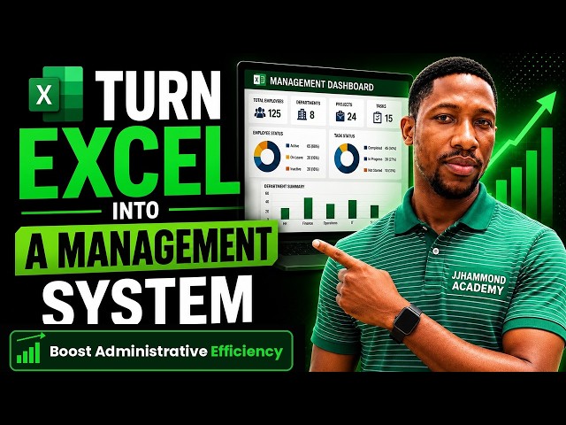 How to Turn Excel into a Professional Management System | Boost Your Administrative Efficiency