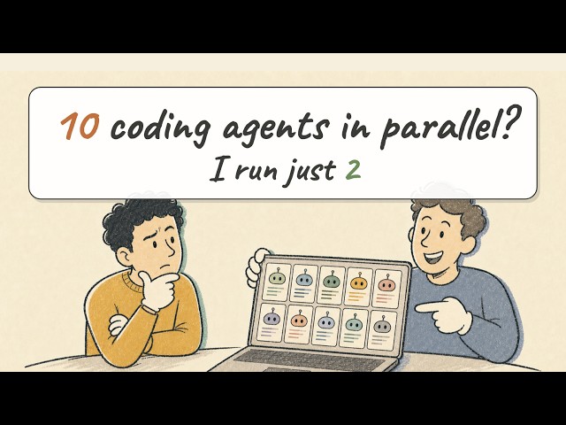 You don't need 10 agents, you need 2 tracks
