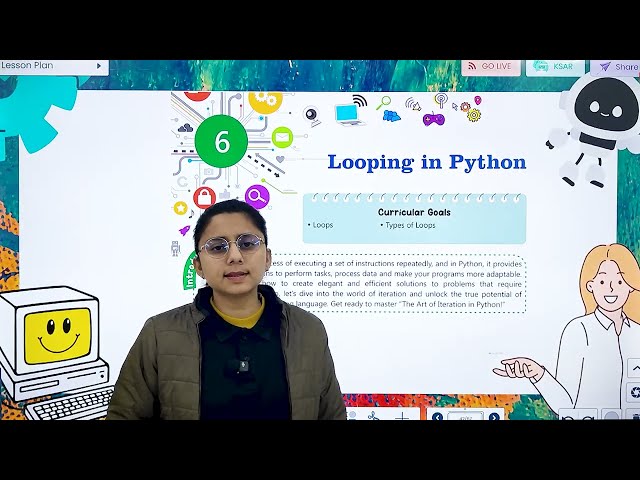 COMPUTER-8 | CHAPTER-6 | LOOPING IN PYTHON