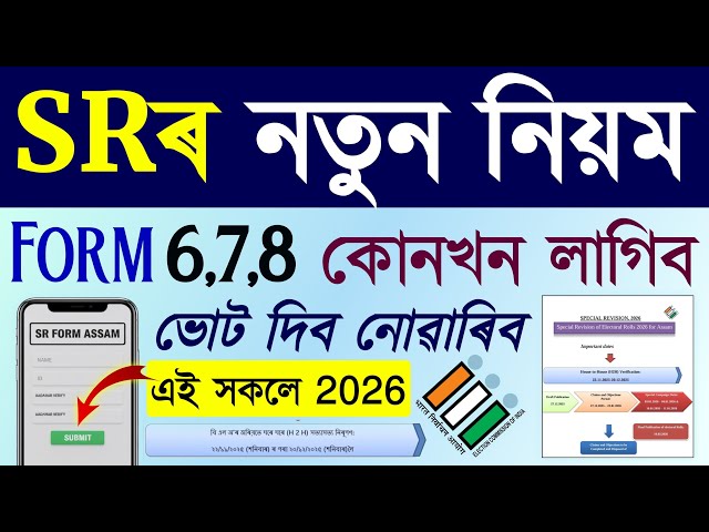 Important update on SR Assam/Sr assam/assam sr/sr document 