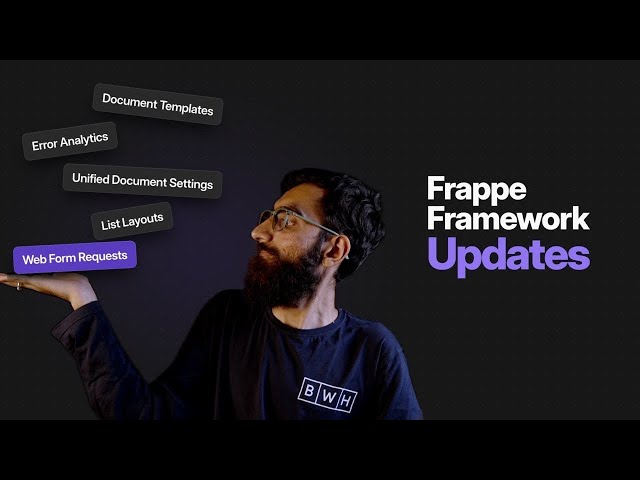 Document Templates, List Layouts, and more | What's new in Frappe Framework? | June, 2026