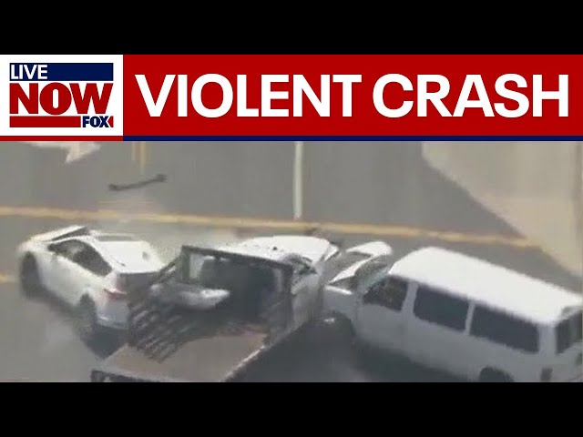 WATCH: Dangerous police chase ends in violent crash