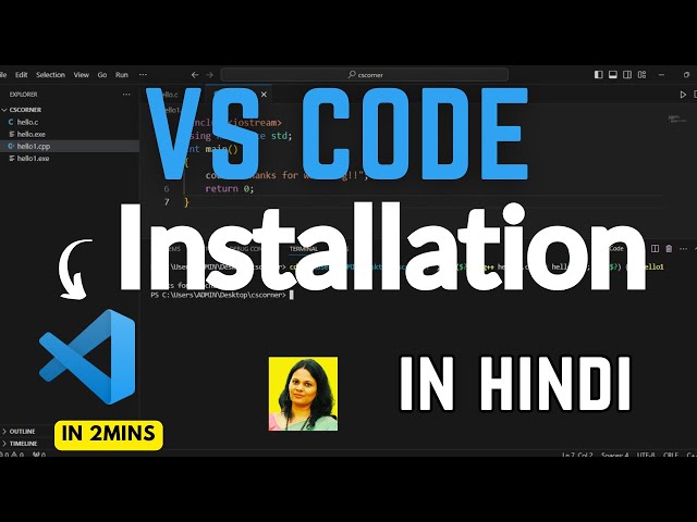 How Install Visual Studio Code [VS Code] on Windows 11 (2025) in HINDI | VS Code Installation