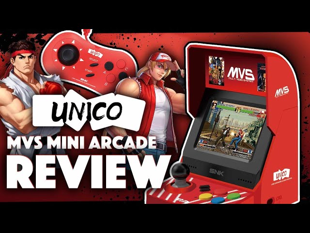 Unico MVS Mini Arcade Red Review! Should You Buy It?