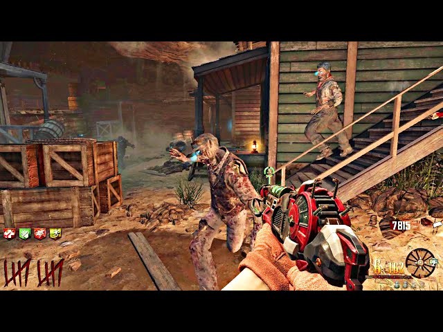 BLACK OPS 2 ZOMBIES: BURIED GAMEPLAY! (NO COMMENTARY)