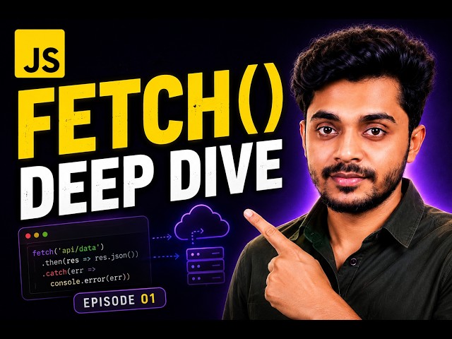 Stop Copy-Pasting Fetch Code! Learn Fetch API Properly (Then vs Async Await)