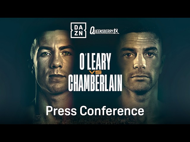 PIERCE O'LEARY VS. MARK CHAMBERLAIN LAUNCH PRESS CONFERENCE LIVESTREAM
