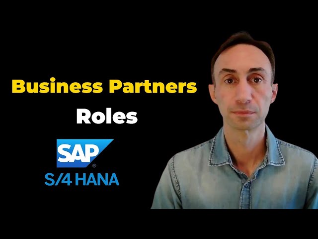 Define Business Partners Roles: SAP S/4 HANA
