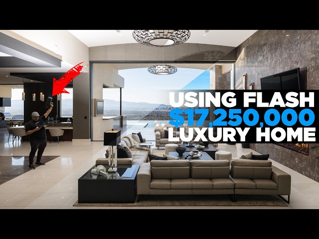 $17.25M Interior Photography Using Flash | Luxury Home Shooting & Editing